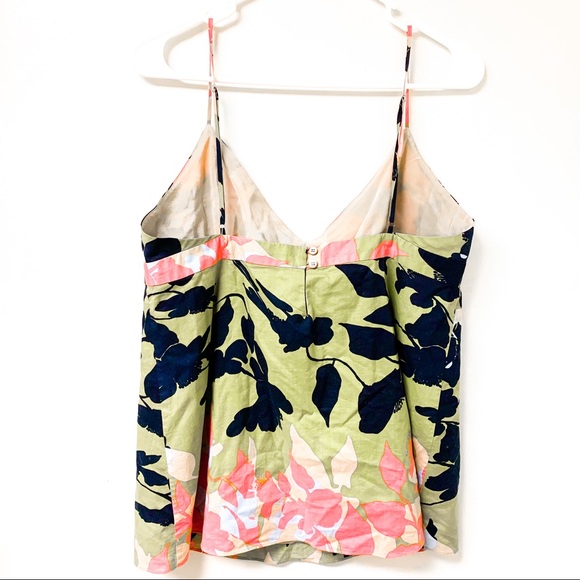 BCBGMaxAzria Boho Floral Cami Tank Top‎ - Picture 3 of 4